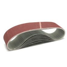 (320 Grit) 10pcs 50x915mm Sanding Belts 40/120/180/320 Grit Aluminium Oxide Belts Abrasive Tool