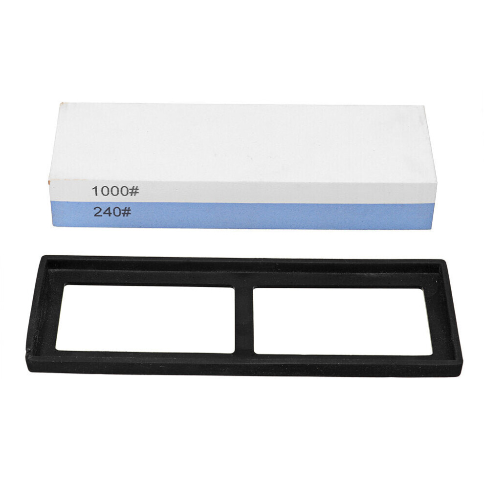(240/1000) Cutter Sharpener White Corundum Whetstone Sharpening Stone Grinding Stone Kitchen Tool 1138392154366