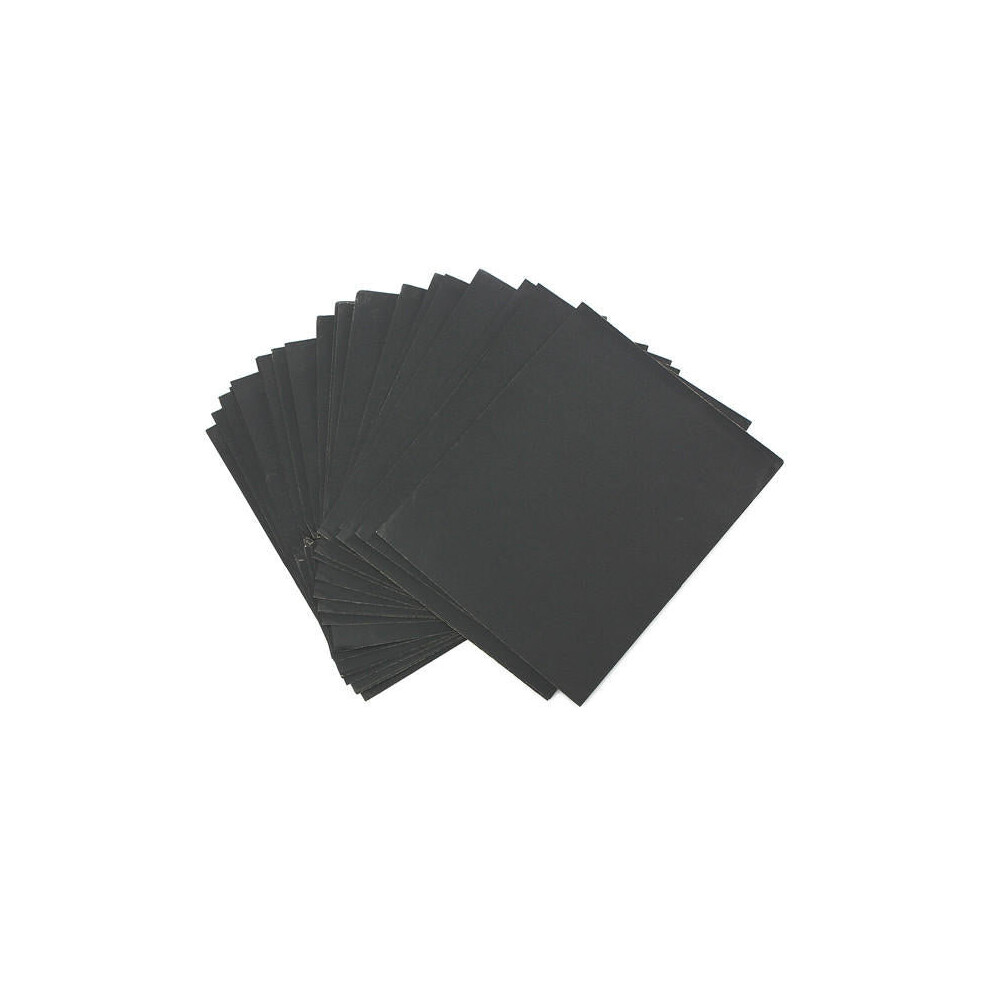 (3000 Grit) 25Pcs 230Mm X 280Mm Silicon Carbide Waterproof Sandpaper 240-3000 Grit Sanding Sheets 1138392160725