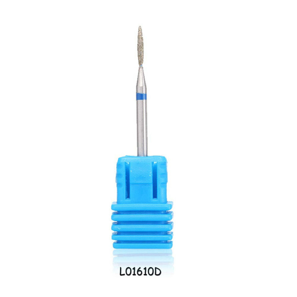 Gzuk (L01610d) Diamond Nail Drill Bits File Cuticle Clean Burr Abrasive Tool