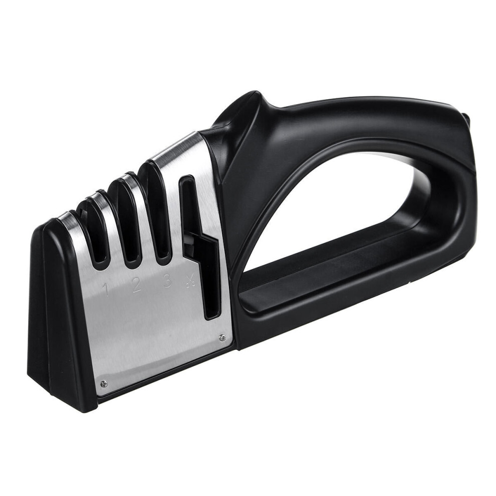 Sharpening Scissors Household Grinder Sharpen Stone Grinder Rod Quick Kitchen Sharpener Tool Stone 1138392151594