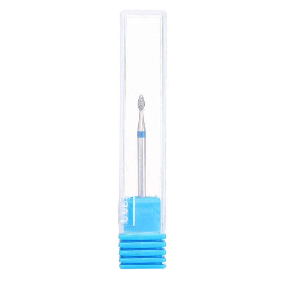 Gzuk Silver (Gd0307d) 1Pc Nail Drill Bit File Cuticle Clean Burr Nail Drill Bits For Nail Salon Manicure Pedicure