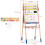 Casart 3 in 1 Double Sided Kids Easel Adjustable Chalkboard & Whiteboard 3