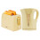 GEEPAS (Beige) Geepas 1.7L Kettle & Toaster Set 2 Slice Toaster 1