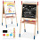 Casart 3 in 1 Double Sided Kids Easel Adjustable Chalkboard & Whiteboard 1
