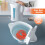 GEEPAS (White) Geepas 1.7L Kettle & Toaster Set 2 Slice Toaster 4