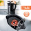 GEEPAS (Black) Geepas 1.7L Kettle & Toaster Set 2 Slice Toaster 6