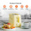 GEEPAS (Beige) Geepas 1.7L Kettle & Toaster Set 2 Slice Toaster 4