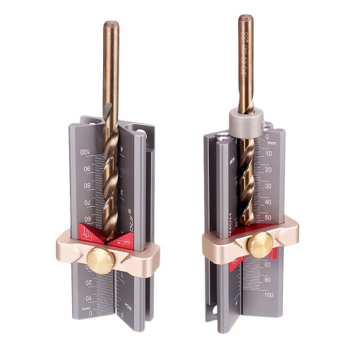 3 In 1 Multifunction Measuring Gauge Drill Depth Gauge Drill Stop Measure and Drill Point Angle Gauge 1