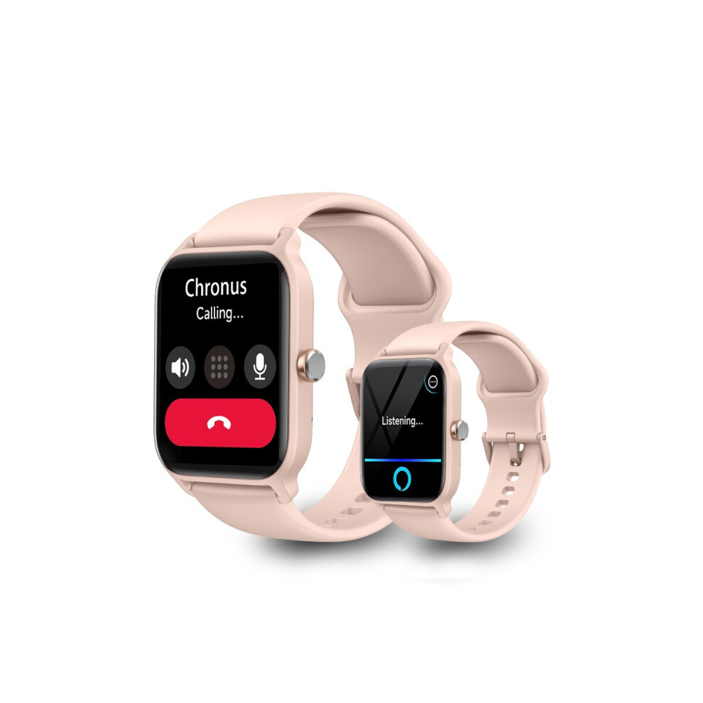 Chronus Smartwatch 1.8" Fitness Watch Answer/Make Call Pink 9331758359579