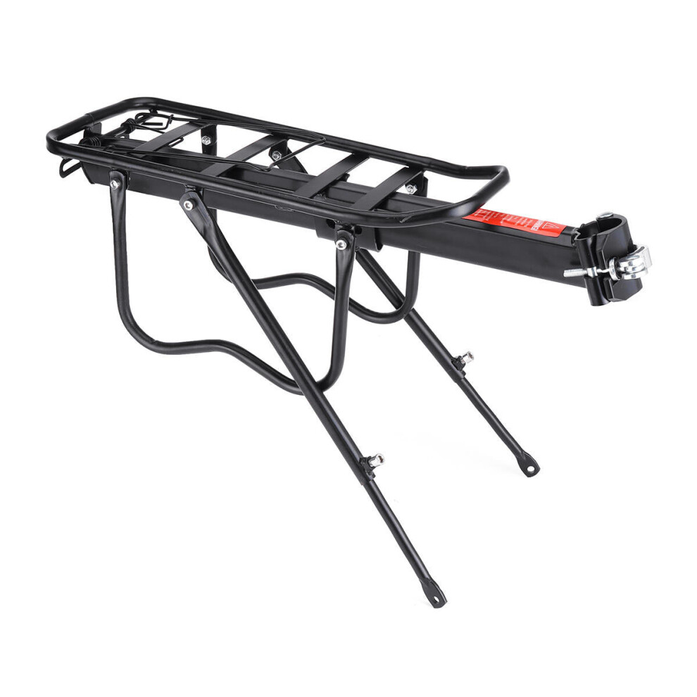 Load Bearing 50KG Mountain Bike Cargo Rear Rack Seat Luggage Carrier Aluminum Alloy