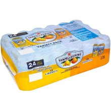 SanPellegrino Orange & Lemon 24 cans 330ml