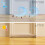 GEEZY GEEZY Plain Fabric Draught Excluder Stopper Door Window Draft Guard Energy Saver Beige 2
