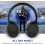 Roxel Roxel HD-NC60 Active Noise Cancelling Over Ear Wireless Headphones 5