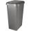 (Platinum Silver) Touch and Lift Rectangle Swing Bin - 45L 1