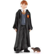 Figurine Ron en Croûtard, Personage uit het Harry Potter universum, voor kinderen vanaf 6 jaar, Schleich 42634 Harry Potter Wizarding World