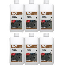 6 x HG Carpet & Upholstery Cleaner and Removes Dirt Stain - 1 Litres