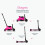 Xtend Scooter Ride-on - Pink 6