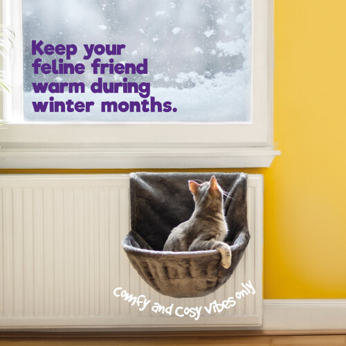 PETLICITY Deluxe Radiator Cat Bed 1
