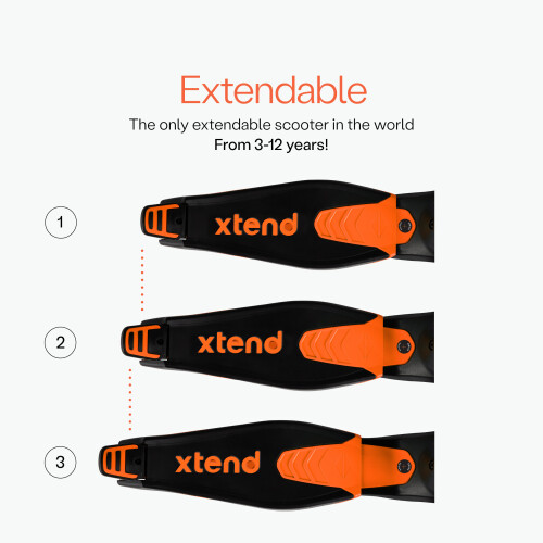 Xtend Scooter - Orange 2