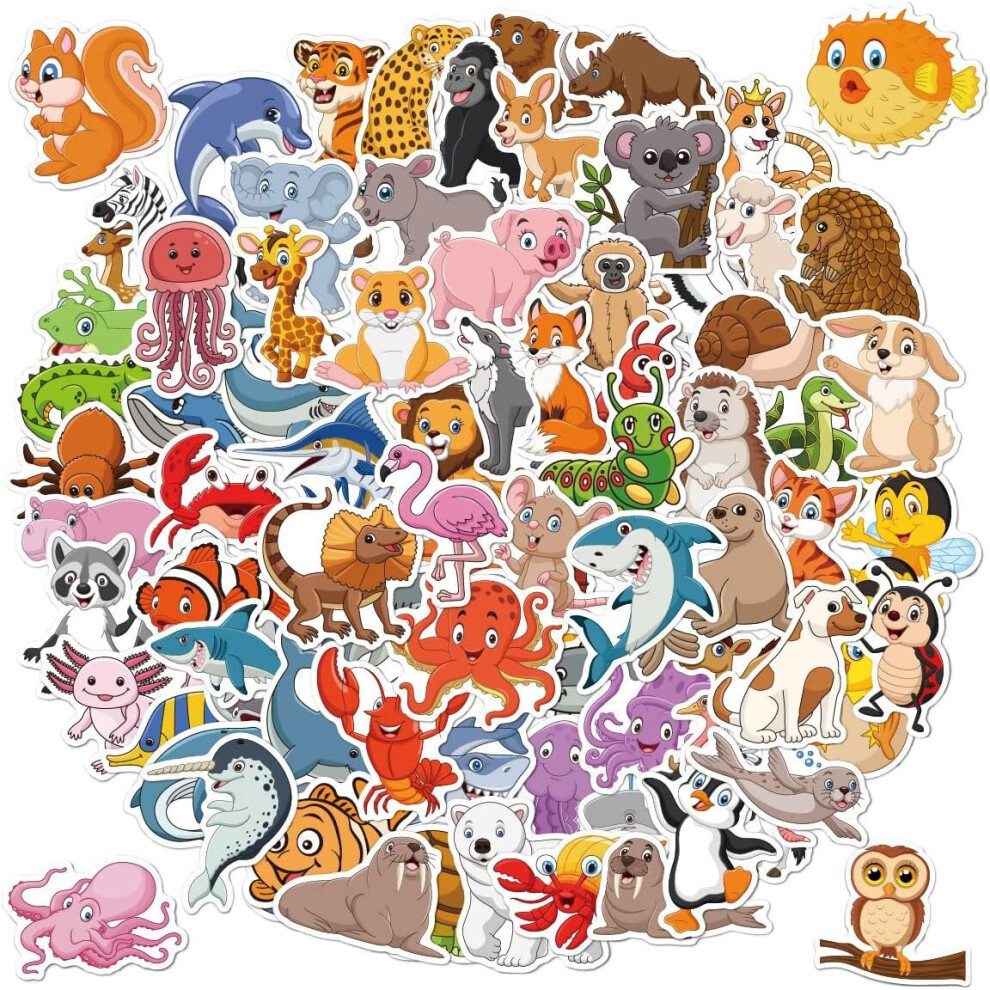 Sticker for Water Bottles, 100PCS Cute Vinyl Stickers for School Students Classroom,Phone/Laptop/Luggage/Stationery Boxes