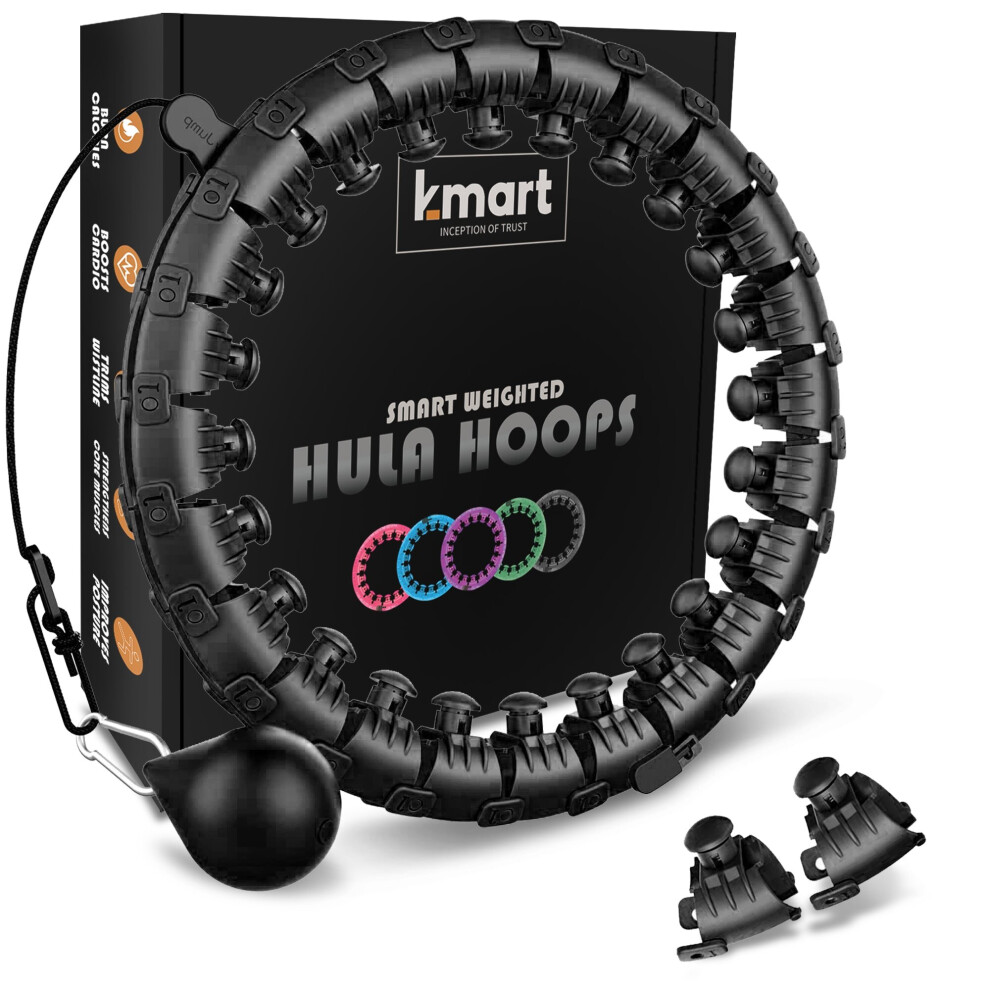 (Black) K-mart Smart Hula Hoops