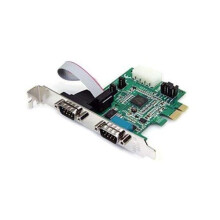 StarTech 2 Port Native PCI-E RS232 Serial Adapter Card PEX2S952