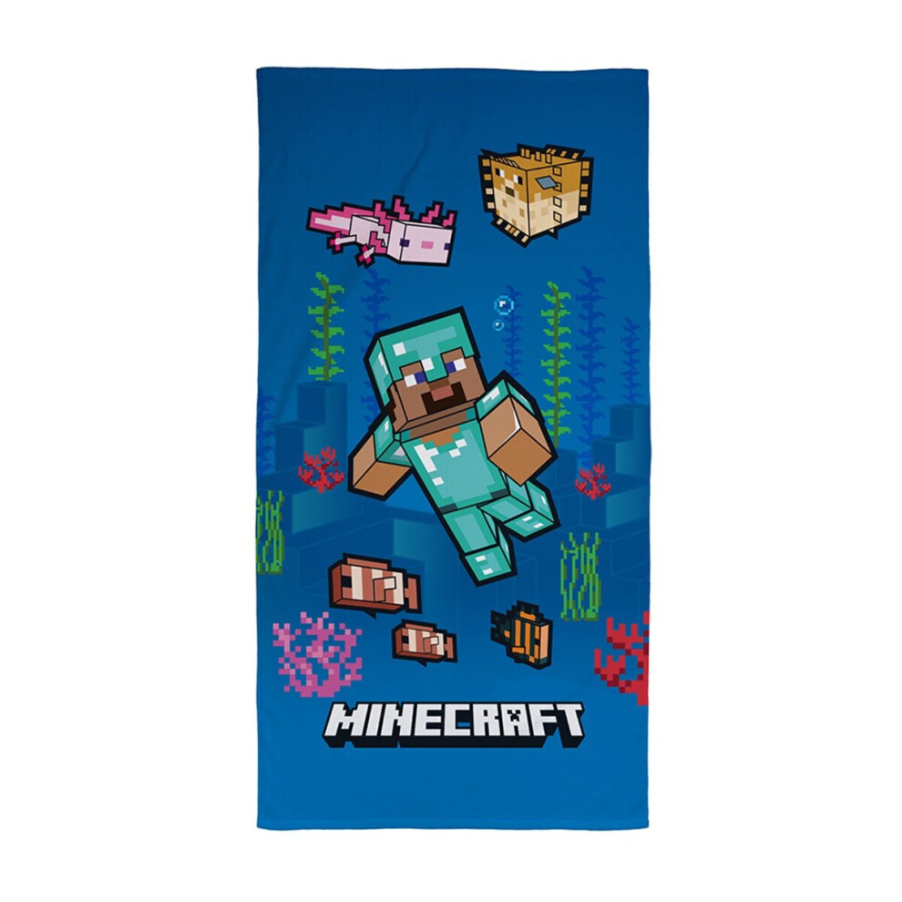 Minecraft Ocean Towel