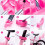 Universal Doll Bike Seat with Stickers DIY Decal Girls Kids Bike Accessories,Pink 4