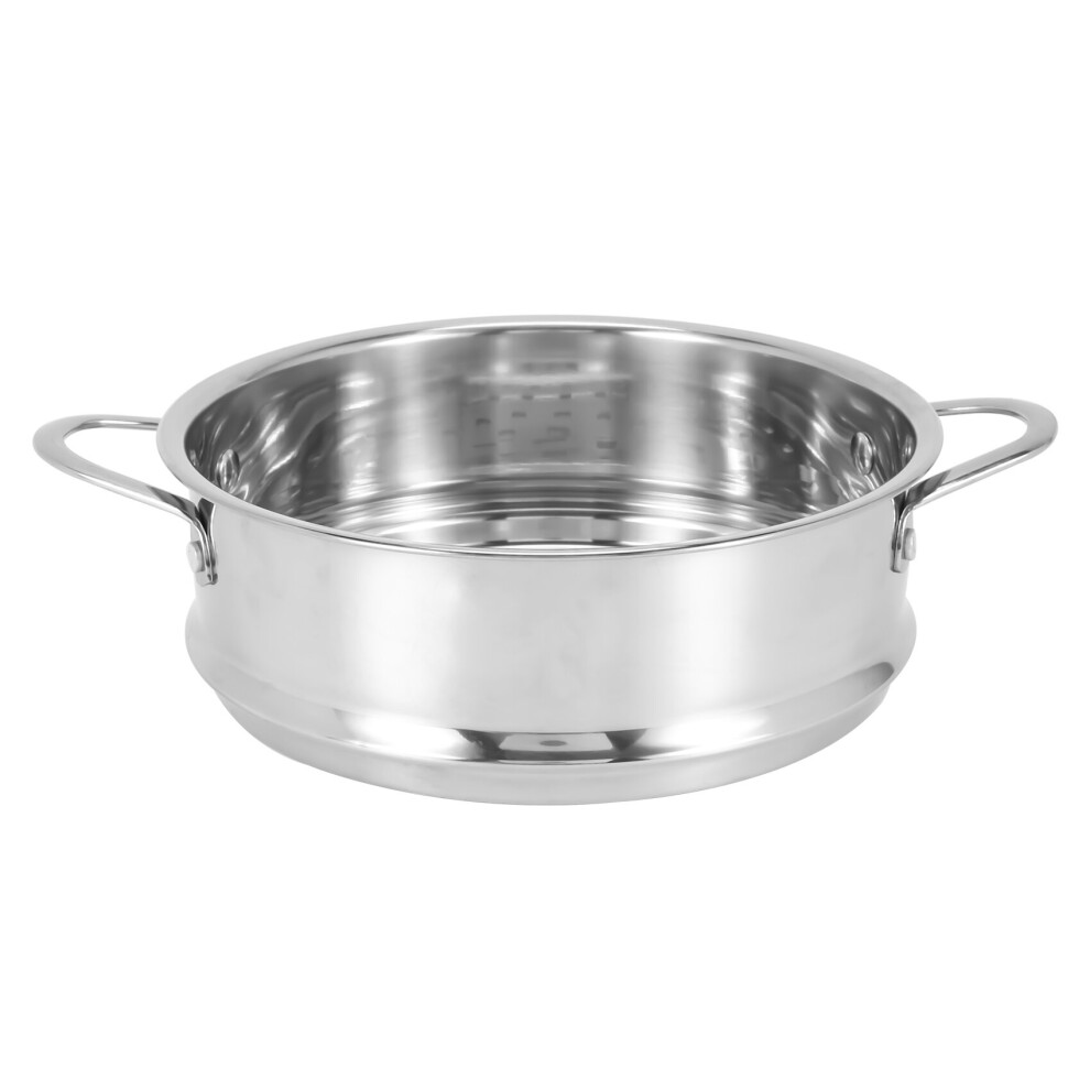 16cm Thickening Food Steam Rack Stainless Steel Steamer with Double Ear for Soup Pot Milk Pot