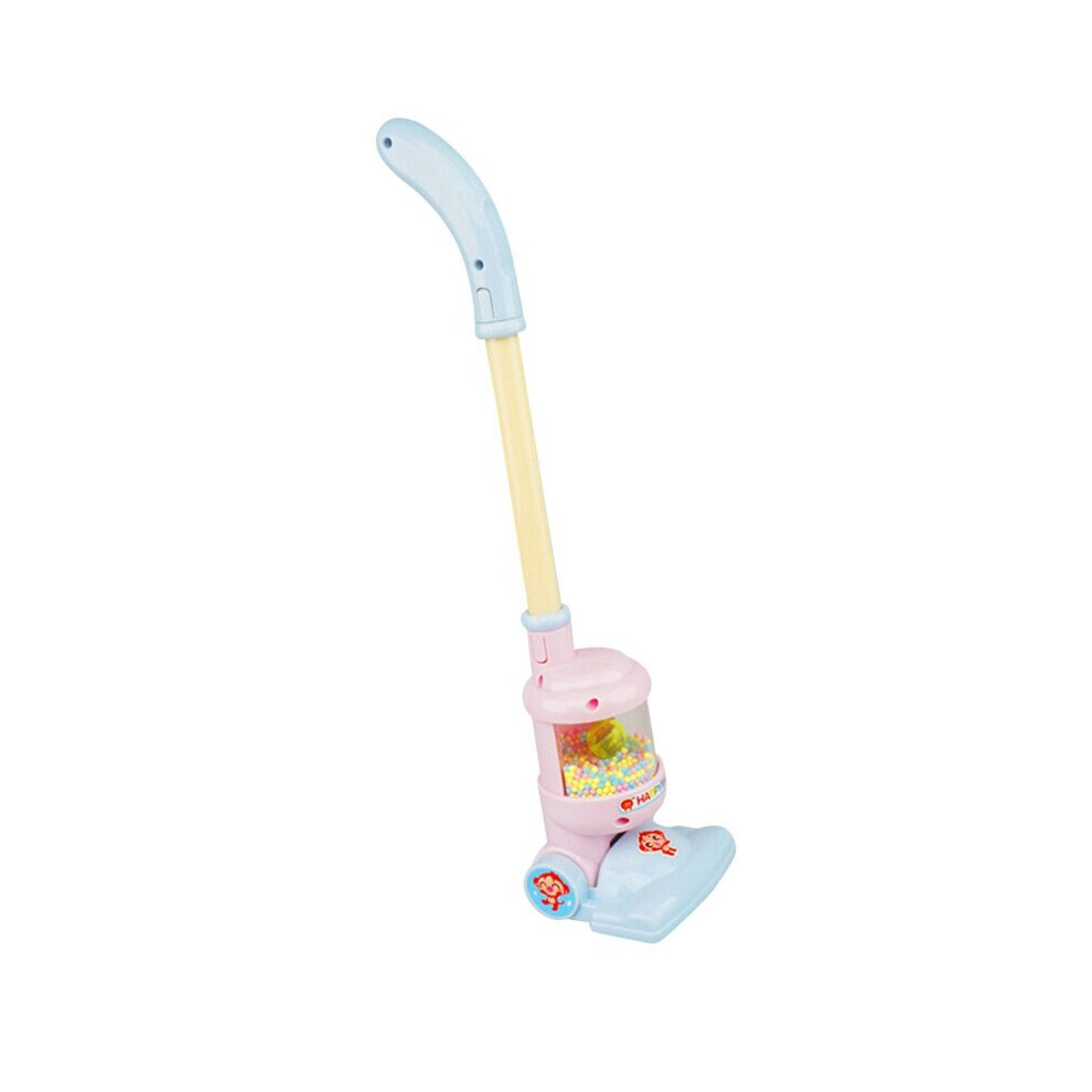 Torribaly Children Electric Vacuum Cleaner Toy Simulation Vacuum Catcher Kids Pretend Cleaning Educational Toy Mini Vacuum, Blue