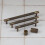 (192mm Handle) Antique Brass Knurled Solid Cabinet Handles & Knobs 1