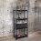 (4 TIER) 3/4/5 Tier Plastic Shelving Home Storage Unit Shelves Racking Garage Organiser 3