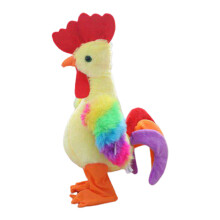 Robot Chicken Pet Toy Electronic Screaming Rooster Electric Dance Sing Plush Toy