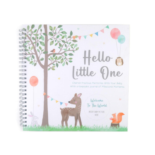 Baby Keepsake Journal Milestone Memory Photo Book Newborn