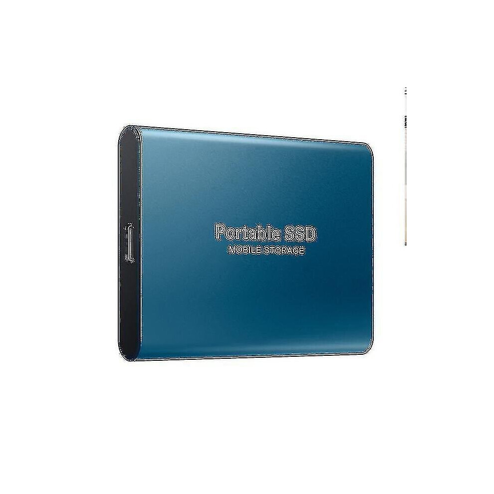 (, 1Tb) 16Tb Ssd Hard Drive Portable Ssd External Hard Drive For Portable Desktop Type-C Blue 9198607292094