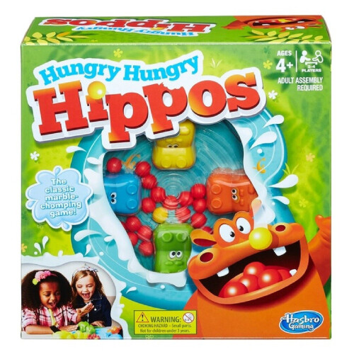 Hasbro Hungry Hungry Hippos Game