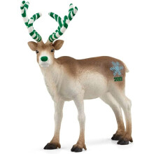 Schleich Gifts for Kids Limited Edition Christmas Candy Cane Holiday Reindeer (2022 Special Edition) Multi