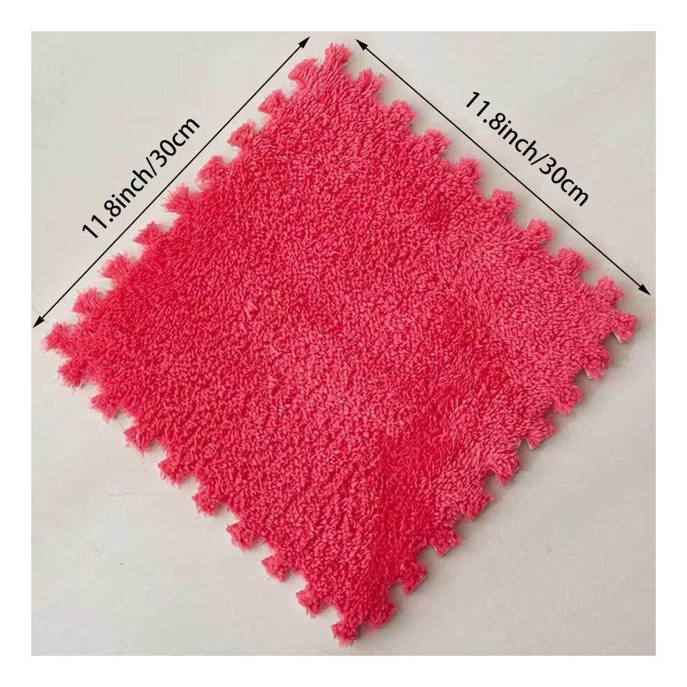 Soft & Cozy Velvet Foam Floor Mat Perfect for Babys Bedroom Bedside Puzzles & Climbing