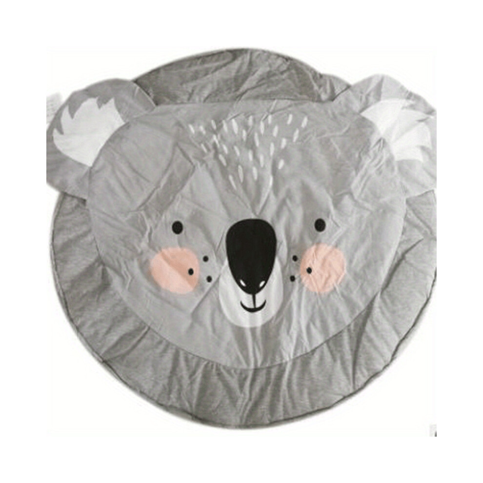 Adorable Cartoon Animal Crawling Blanket Perfect Baby Play Mat for Kids Room Nursery Decor