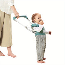 Baby Walking Harness Baby Sit To Stand Learning Helper Mesh Breathable Adjustable With Detachable Safety Hand held Assistant Lifting & Pulling For Tod