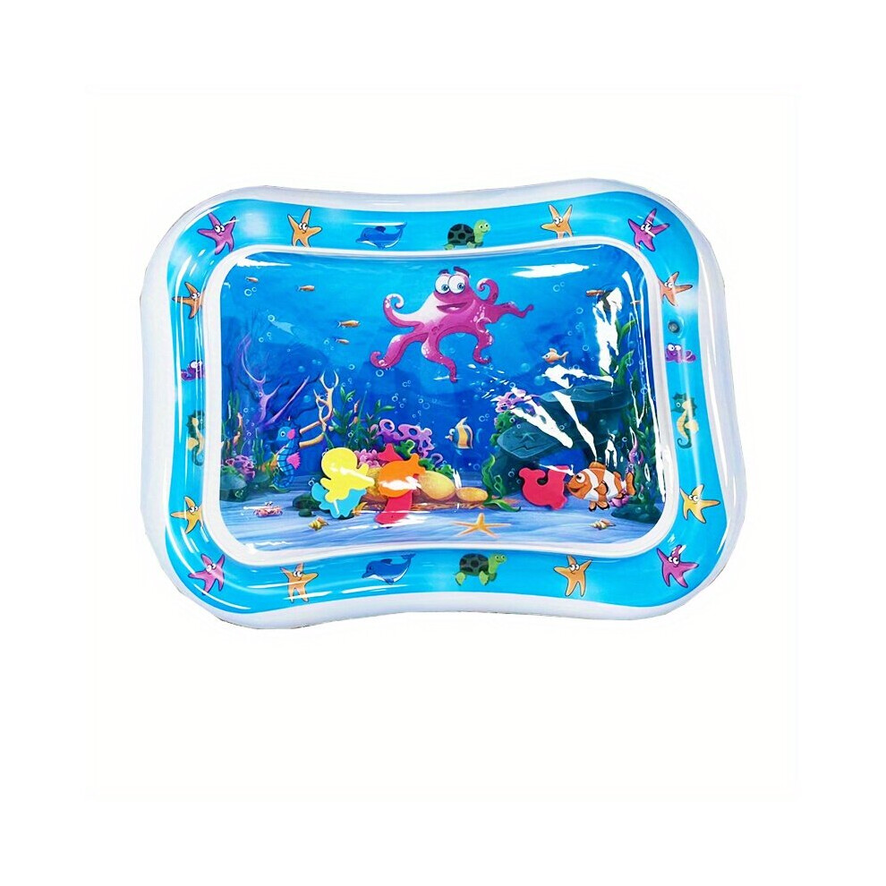 1pc Inflatable Tummy Time Water Mat Infants And Toddlers Is The Perfect Fun Time Play Activity Center Your Babys Stimulation Growth