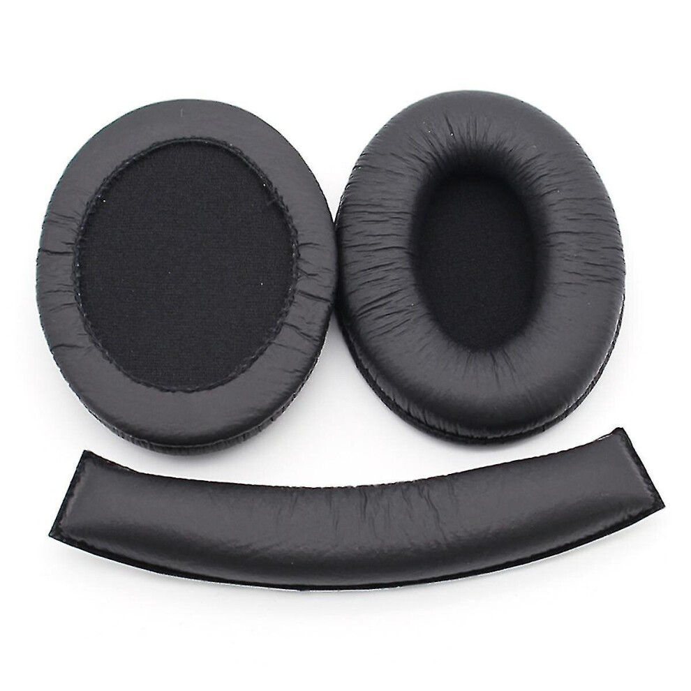 Replacement Headband Cushion Pad And Ear Cushion For Sennheiser Hd202 Hd212 Hd437 Hd447 Hd457 Hd477 Hd497 - Black 9179344337668