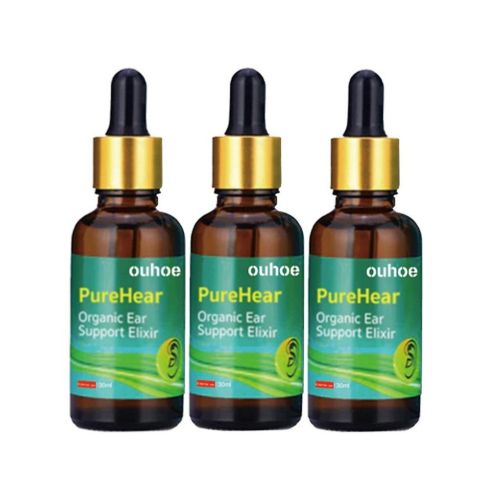 3pcs Drops Ear Canal Care Oil Tinnitus Ear Drops Cochlear Care Oil For Ear Ringing