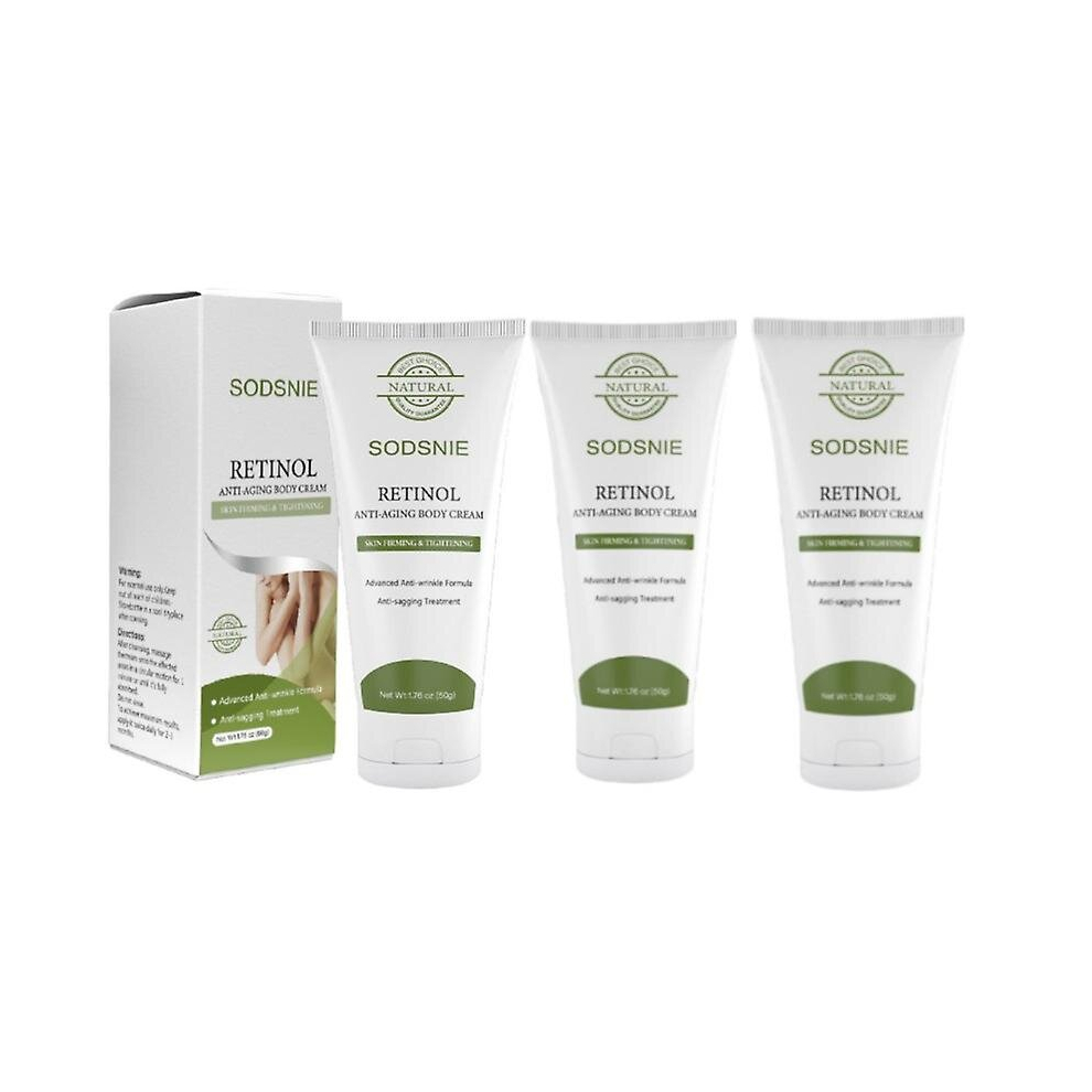 3pcs Retinol Anti-aging Body Cream Body Care Anti-wrinkle Anti-cellulite Anti-sagging Moisturizing Repairing Firming Cream