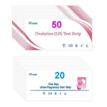 50 X Ovulation Lh Test 20 X Pregnancy Test Hcg Strips Urine Fertility Opk Kit
