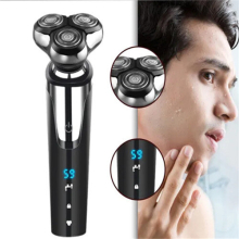 Electric Shaver Dry/ Wet Cordless Razor USB Rotary Trimmer