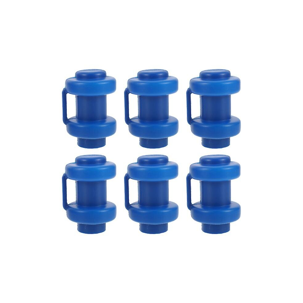 6 Pcs Small Trampoline Trampoline Enclosure Caps Trampoline Pole Part Trampoline Supply Trampoline Pole Toppers 