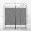 Room Divider 6ft Folding Privacy Screen Freestanding for Home Office 9