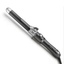 (Black) Rotating Electric Curling Iron Automatic Hair Curler Big Waver
